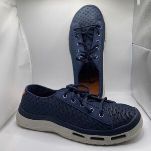 Soft Science Loafer Men's Size 13 Navy Blue Boat Shoes Comfort Beach SailFin 2.0